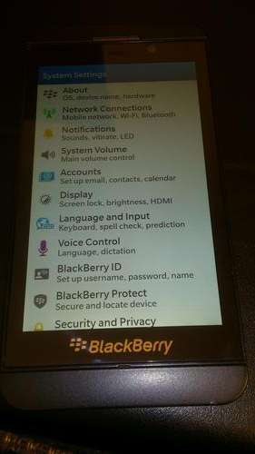 Blackberry Z10 (black)